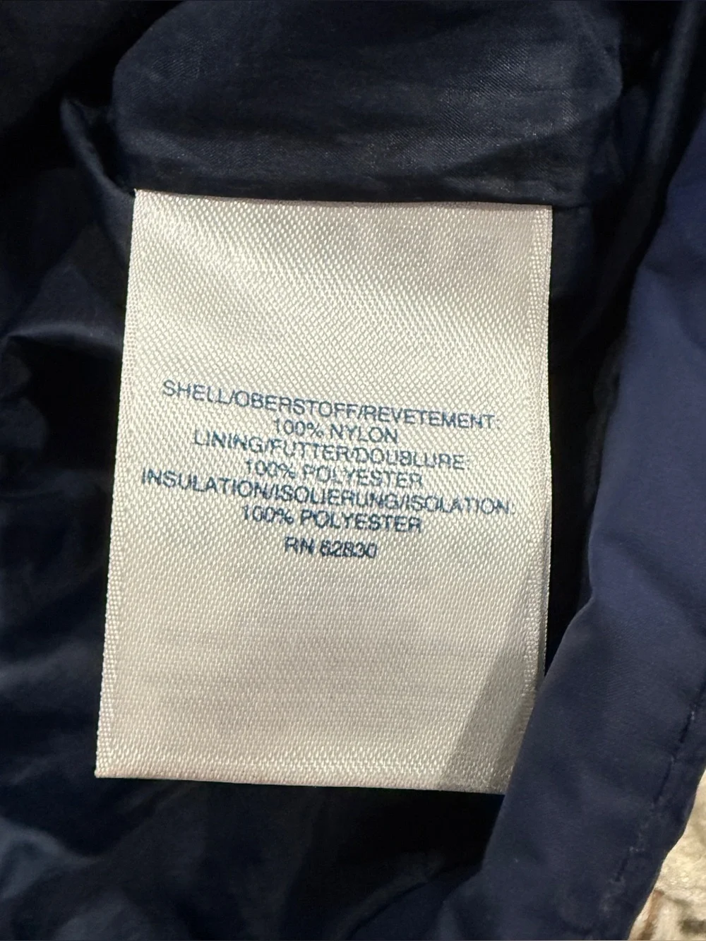 Land's End Blue Puffer Jacket
